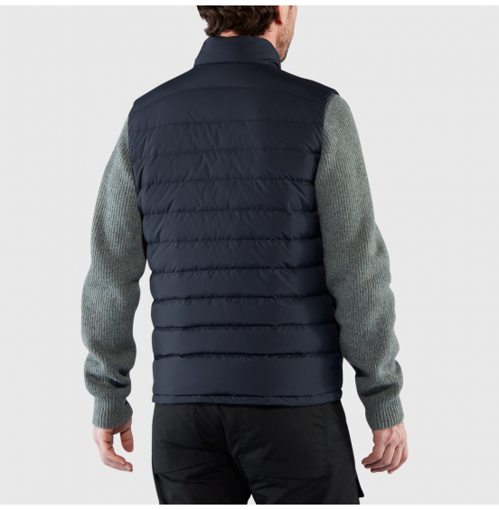 FJALLRAVEN Greenland Down Liner Vest M F82973-555 dark navy