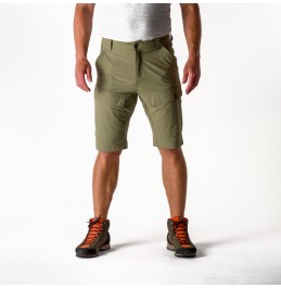 NORTHFINDER BE-3357AD-263 AGUSTIN men's Adventure lightweight stretch shorts GREENGREY