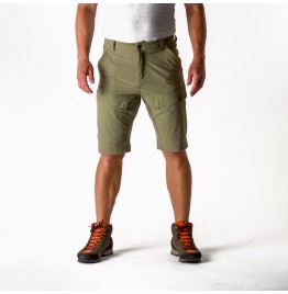 NORTHFINDER BE-3357AD-263 AGUSTIN men's Adventure lightweight stretch shorts GREENGREY