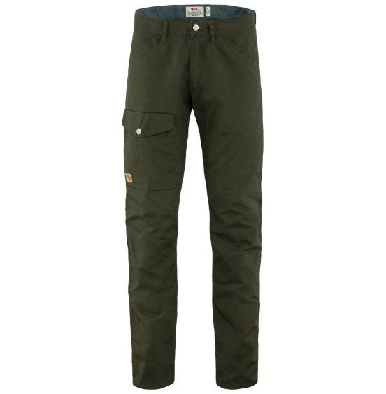 FJALLRAVEN GREENLAND JEANS 81871-662 deep forest REGULAR (Λαδί)
