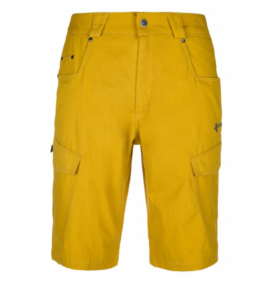 KILPI BREEZE YELLOW COTTON SHORTS (KM0023KIYEL)