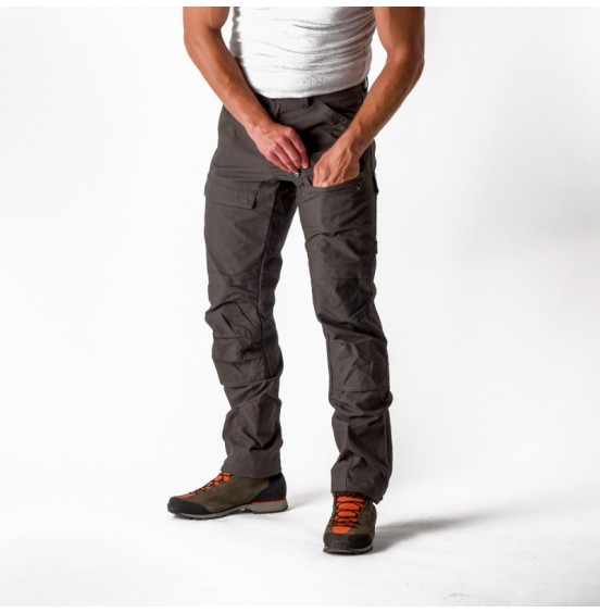 NORTHFINDER JERRY DURABLE CARGO MEN'S PANTS BLACK OLIVE (NO-3766AD)