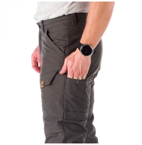 NORTHFINDER JERRY DURABLE CARGO MEN'S PANTS BLACK OLIVE (NO-3766AD)