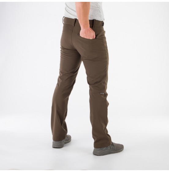 NORTHFINDER MADZER STRECH SOFTSHELL TROUSERS MUSTANG (NO-34351OR)