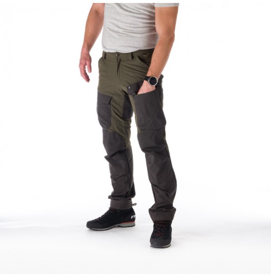 NORTHFINDER NO-3765AD 460 TOMMY MEN'S COMBI PANTS ADVENTURE BLACK/OLIVE