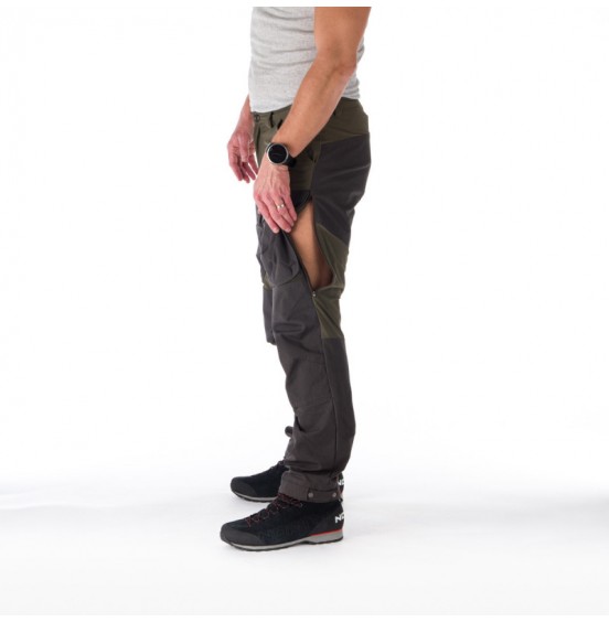 NORTHFINDER NO-3765AD 460 TOMMY MEN'S COMBI PANTS ADVENTURE BLACK/OLIVE