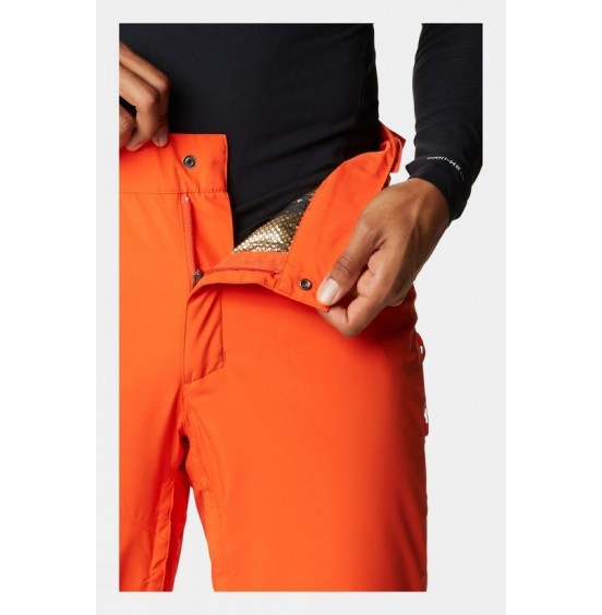 COLUMBIA MENS KICK TURN II OMNI-HEAT INFINITY INSULATED PANT 1978031813 RED QUARTZ
