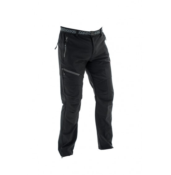 APU MAKALU WOMEN'S SHOFTSHELL BLACK PANTS (80508)
