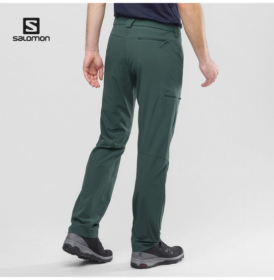 SALOMON WAYFARER STRAIGHT LITE PANTS GREEN GABLE (C13008) SALOMON WAYFARER STRAIGHT LITE PANTS GREEN GABLE (C13008)