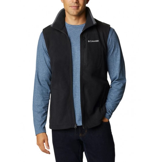 COLUMBIA M's Fast Trek™ Fleece Vest AM1056-010 BLACK