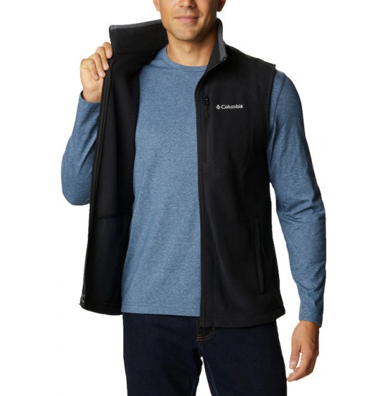 COLUMBIA M's Fast Trek™ Fleece Vest AM1056-010 BLACK