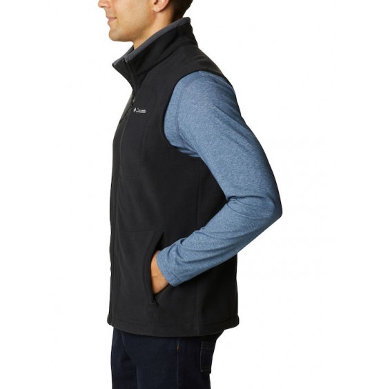 COLUMBIA M's Fast Trek™ Fleece Vest AM1056-010 BLACK