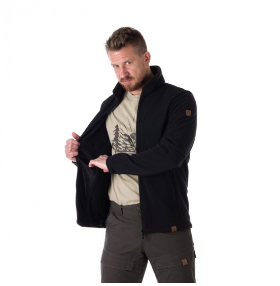 NORTHFINDER MAURICE MEN'S ADVENTURE FLEECE SWEATER BLACK (MI-3745AD-269)
