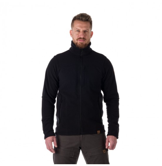 NORTHFINDER MAURICE MEN'S ADVENTURE FLEECE SWEATER BLACK (MI-3745AD-269)