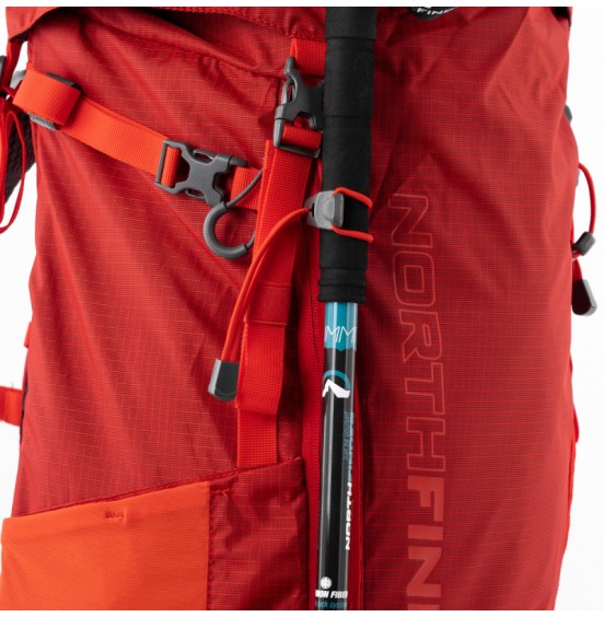 NORTHFINDER ANNAPURNA TOURIST BACKPACK 45L REDORGANGE (BP-1110OR-363)