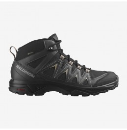 SALOMON X BRAZE MID GORE-TEX 471748 ΑΝΔΡΙΚΑ ΜΠΟΤΑΚΙΑ ΠΕΖΟΠΟΡΕΙΑΣ BLACK/PHANTOM/VINTAGE KHAKI