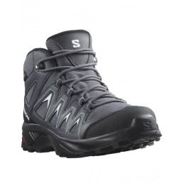 SALOMON X BRAZE MID GORE-TEX W 471811 Γυναικεία Ορειβατικά Μποτάκια Ebony/India Ink/Bleached Aqua