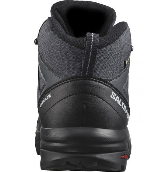 SALOMON X BRAZE MID GORE-TEX W 471811 Γυναικεία Ορειβατικά Μποτάκια Ebony/India Ink/Bleached Aqua