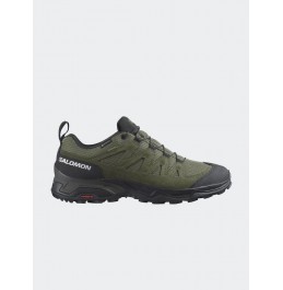 SALOMON X WARD Leather GORE-TEX 471822  DEEP LICHEN GREEN/BLACK