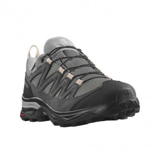 SALOMON X WARD Leather GORE-TEX W 471824 GULL/BLACK/EBONY