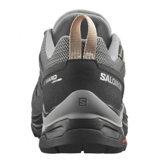 SALOMON X WARD Leather GORE-TEX W 471824 GULL/BLACK/EBONY