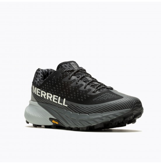 MERREL AGILITY PEAK 5 J067759 BLACK/GRANITE ΑΝΤΡΙΚΟ ΠΑΠΟΥΤΣΙ TRAIL RUNNING