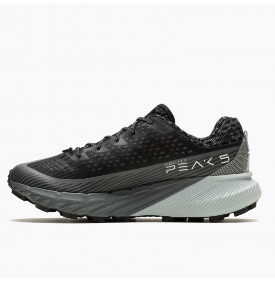 MERREL AGILITY PEAK 5 J067759 BLACK/GRANITE ΑΝΤΡΙΚΟ ΠΑΠΟΥΤΣΙ TRAIL RUNNING
