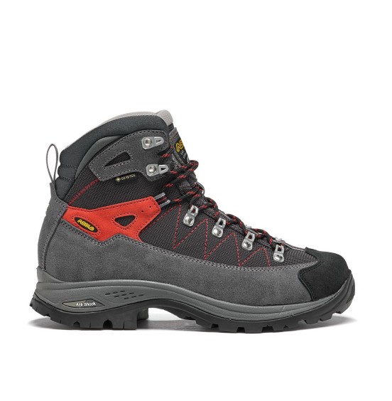 ASOLO  FINDER GV ML ΓΥΝΑΙΚΕΙΟ ΜΠΟΤΑΚΙ ΟΡΕΙΒΑΤΙΚΟ A23103 00 B043 GREY/GUNMETAL/POPPY RED