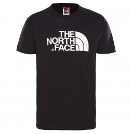THE NORTH FACE YOUTH EASY TEE NEW TNF BLACK/ TNF WHITE (NF00A3P7KY4)