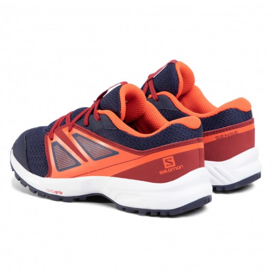 SALOMON SENSE K EVENING BLUE/RED DAHLIA/CHERRY TOMATO (408028)