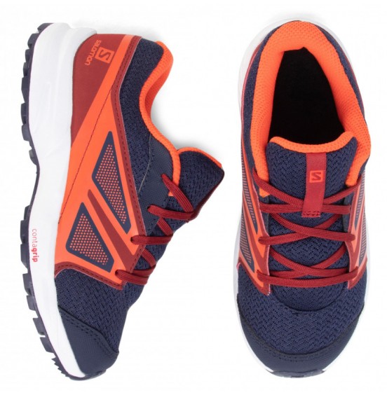 SALOMON SENSE K EVENING BLUE/RED DAHLIA/CHERRY TOMATO (408028)