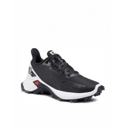 SALOMON KIDS ALPHACROSS BLAST J BLACK/WHITE (411161)