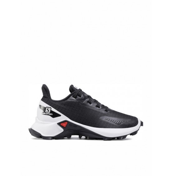 SALOMON KIDS ALPHACROSS BLAST J BLACK/WHITE (411161)