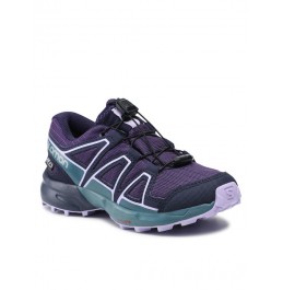 SALOMON SPEEDCROSS CSWP J GRAPE/MALLARD BLUE/LAVENDER (414470)