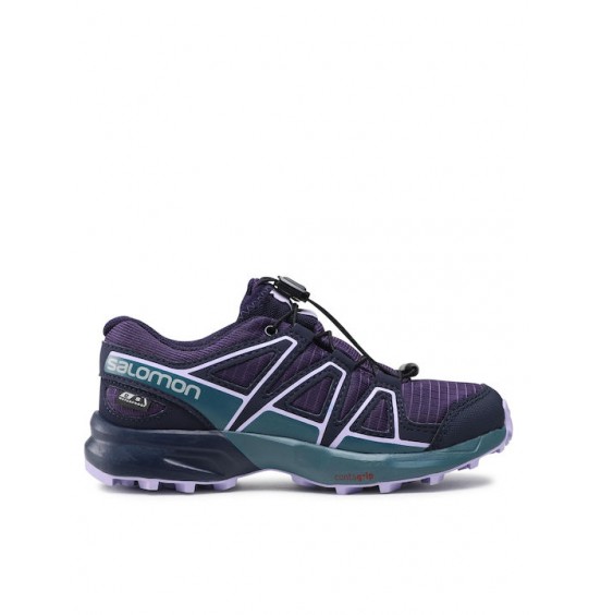 SALOMON SPEEDCROSS CSWP J GRAPE/MALLARD BLUE/LAVENDER (414470)