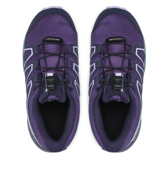 SALOMON SPEEDCROSS CSWP J GRAPE/MALLARD BLUE/LAVENDER (414470)