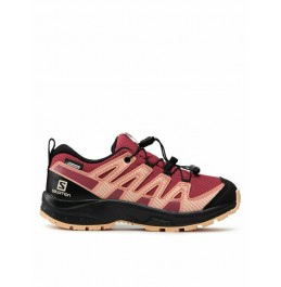 SALOMON XA PRO V8 CSWP J EARTH RED/BLACK/ALMOND CREAM (416144)