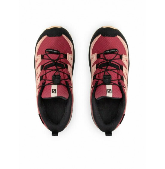 SALOMON XA PRO V8 CSWP J EARTH RED/BLACK/ALMOND CREAM (416144)