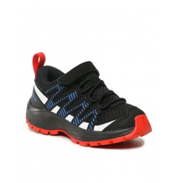 SALOMON XA PRO V8 K BLACK/ LAPIS BLUE/ FIERY RED (471415)