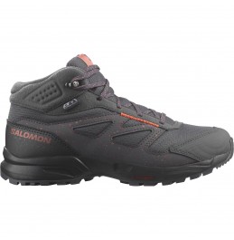 SALOMON OUTWAY MID CSWP JUNIOR  WATERPROOF 472836 MAGNET/PHANTOM/CORAL