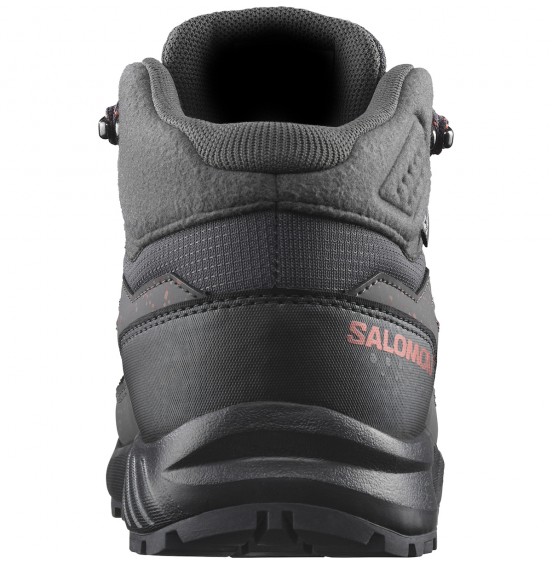 SALOMON OUTWAY MID CSWP JUNIOR  WATERPROOF 472836 MAGNET/PHANTOM/CORAL