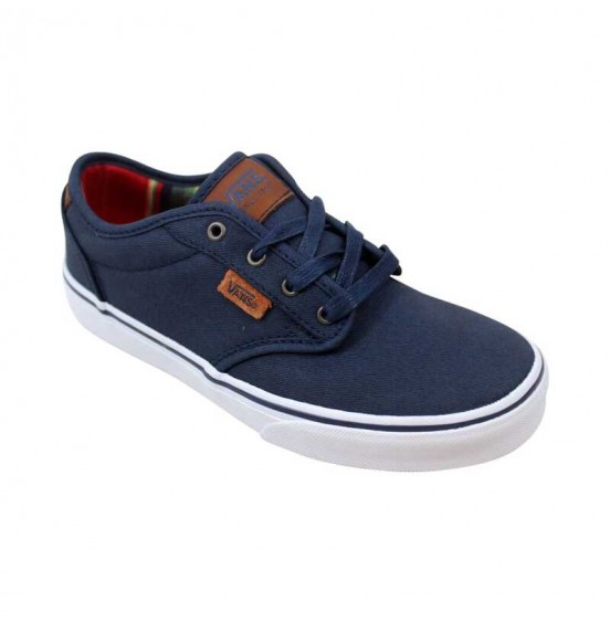 VANS ATWOOD WAXED KIDS DRESS BLUES (VN0A38IVMG4) VANS ATWOOD WAXED KIDS DRESS BLUES (VN0A38IVMG4)