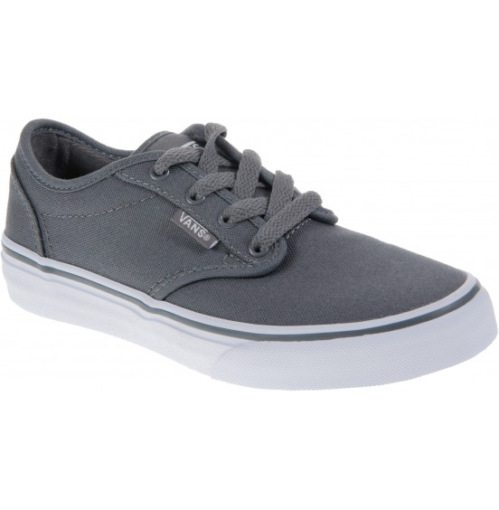 VANS ATWOOD CANVAS KIDS PEWTER/WHITE (VN000ZNR4WV)