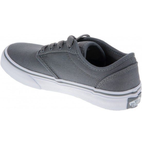 VANS ATWOOD CANVAS KIDS PEWTER/WHITE (VN000ZNR4WV)
