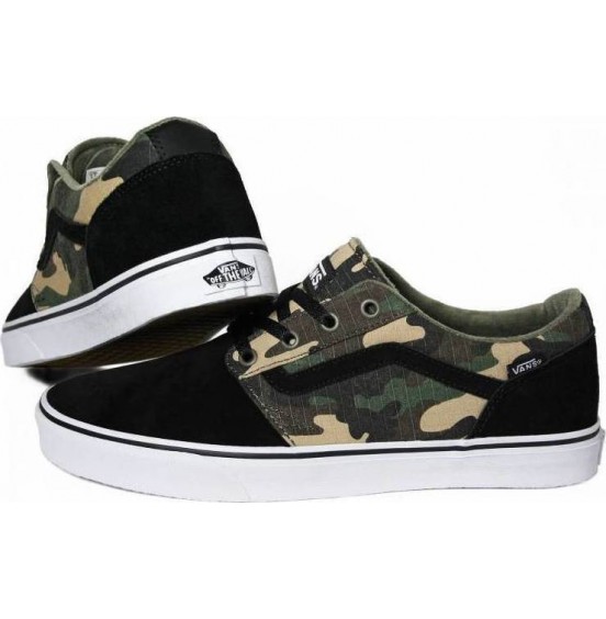 VANS CHAPMAN STRIPE KIDS SUEDE/ CANVAS CAMO (VN0A349SMFV)