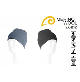 LASTING BONY 5690 MERINO BEANIE- ΓΚΡΙ